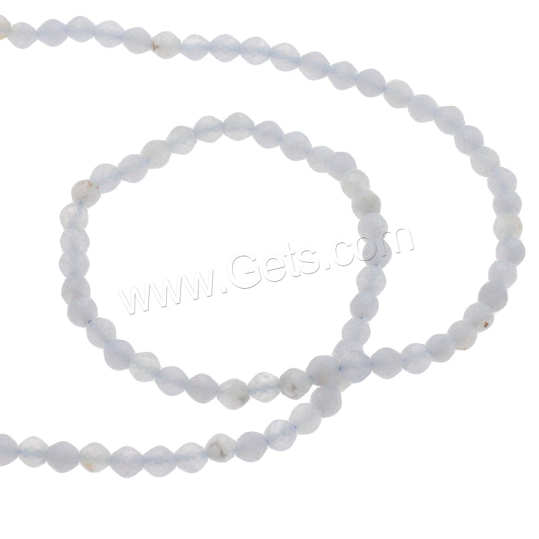 Aquamarine Beads, Round, different size for choice & faceted, skyblue, Hole:Approx 1mm, Length:Approx 14.9 Inch, Sold By Strand