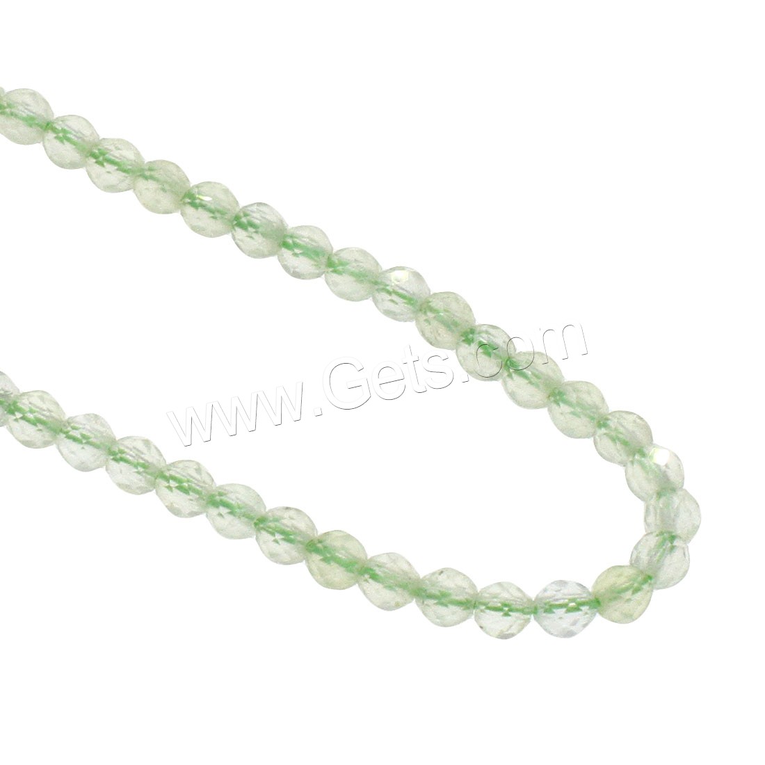 Prehnite Beads, Natural Prehnite, Round, different size for choice & faceted, green, Hole:Approx 1mm, Length:Approx 14.9 Inch, Sold By Strand