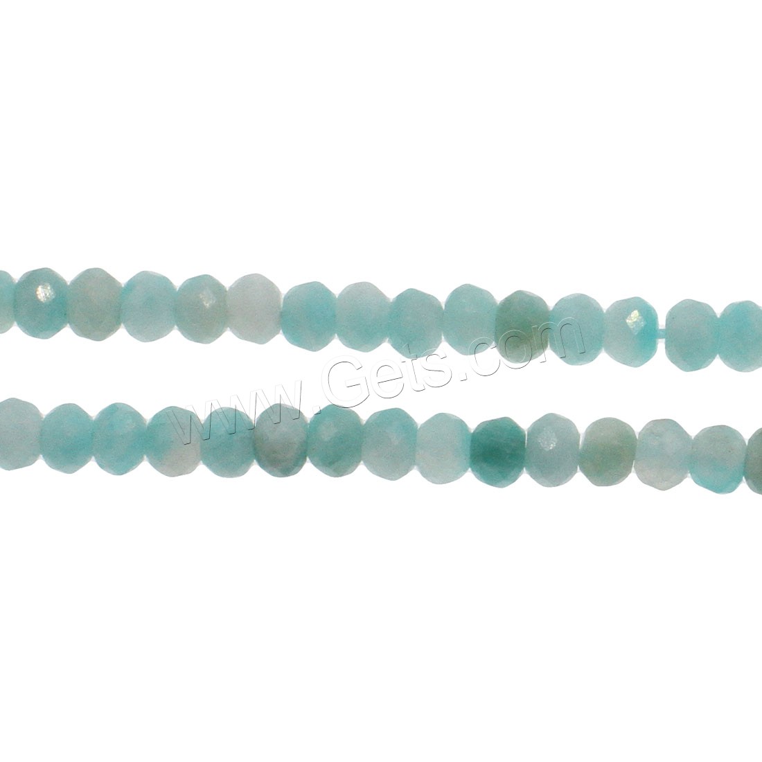 Amazonite Beads, ​Amazonite​, Round, different size for choice & faceted, skyblue, Hole:Approx 1mm, Length:Approx 14.9 Inch, Sold By Strand
