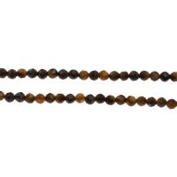 Tiger Eye Beads, Round & faceted, yellow Approx 1mm Approx 14.9 Inch 