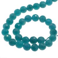 Amazonite Beads, ​Amazonite​, Round, fashion jewelry & faceted, skyblue, 10mm Approx 1mm Approx 14.9 Inch, Approx 