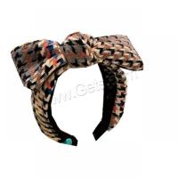 Hair Bands, Cloth, with Plastic, fashion jewelry & for woman 65mm 