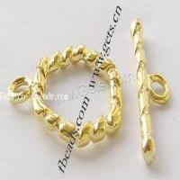 Brass Toggle Clasp, plated, fashion jewelry & single-strand Approx 2.5mm 