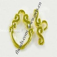 Brass Toggle Clasp, plated, fashion jewelry & single-strand 18mm Approx 2mm 