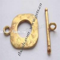 Brass Toggle Clasp, plated, fashion jewelry & single-strand Approx 3mm 
