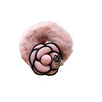 Ponytail Holder, Plush, fashion jewelry & for woman & enamel & with rhinestone 60mm 