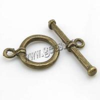 Brass Toggle Clasp, plated, single-strand Approx 2mm 