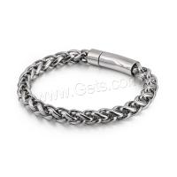 316L Stainless Steel Bracelet, plated, fashion jewelry & for man 