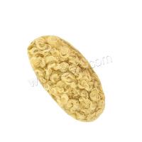 Hair Snap Clips, Plush, with Zinc Alloy, Shell, gold color plated & for woman & with rhinestone 40mm,55mm,60mm 