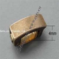 Brass Fold Over Clasp Findings, plated, fashion jewelry & DIY 