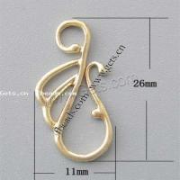 Brass Clasp Hook, plated, fashion jewelry Approx 4mm 