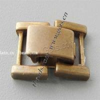Brass Fold Over Clasp, plated, durable & fashion jewelry & DIY 
