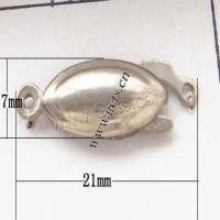 Brass Fishhook Clasp, plated, fashion jewelry 