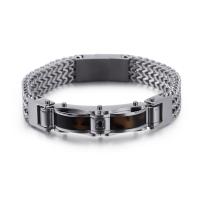 316L Stainless Steel Bracelet, fashion jewelry & for man, silver color 