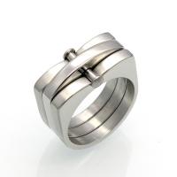 Titanium Steel Finger Ring, fashion jewelry & for man, 11mm 