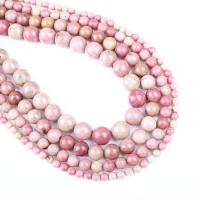 Rhodonite Beads, Rhodochrosite, Round, fashion jewelry pink Approx 1mm Approx 14.9 Inch 