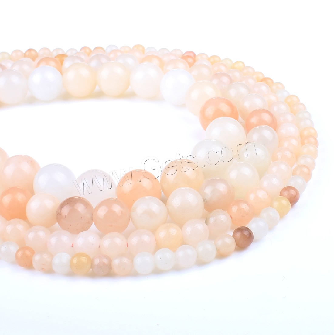 Pink Aventurine Bead, Round, different size for choice, pink, Hole:Approx 1mm, Length:Approx 14.9 Inch, Sold By Strand