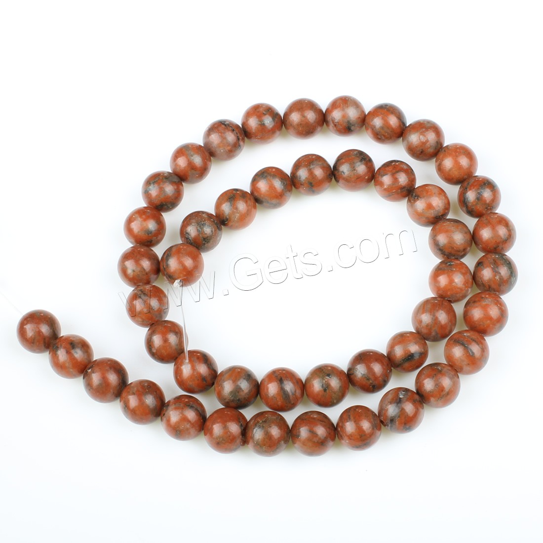 Red Jasper Bead, Round, different size for choice, red, Hole:Approx 1mm, Length:Approx 14.9 Inch, Sold By Strand