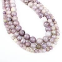Perles lilas goutte, Rond, normes différentes pour le choix, violet Environ 1mm Environ 14.9 pouce, Vendu par brin