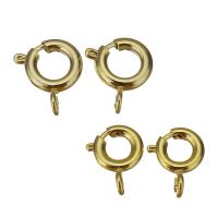 Brass Spring Ring Clasp, plated, durable & fashion jewelry Approx 1.5mm 