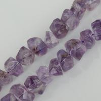 Natürliche Amethyst Perlen, Modeschmuck & DIY, violett, 12x16mm, Bohrung:ca. 1.5mm, Länge:ca. 15.5 ZollInch, ca. 37PCs/Strang, verkauft von Strang