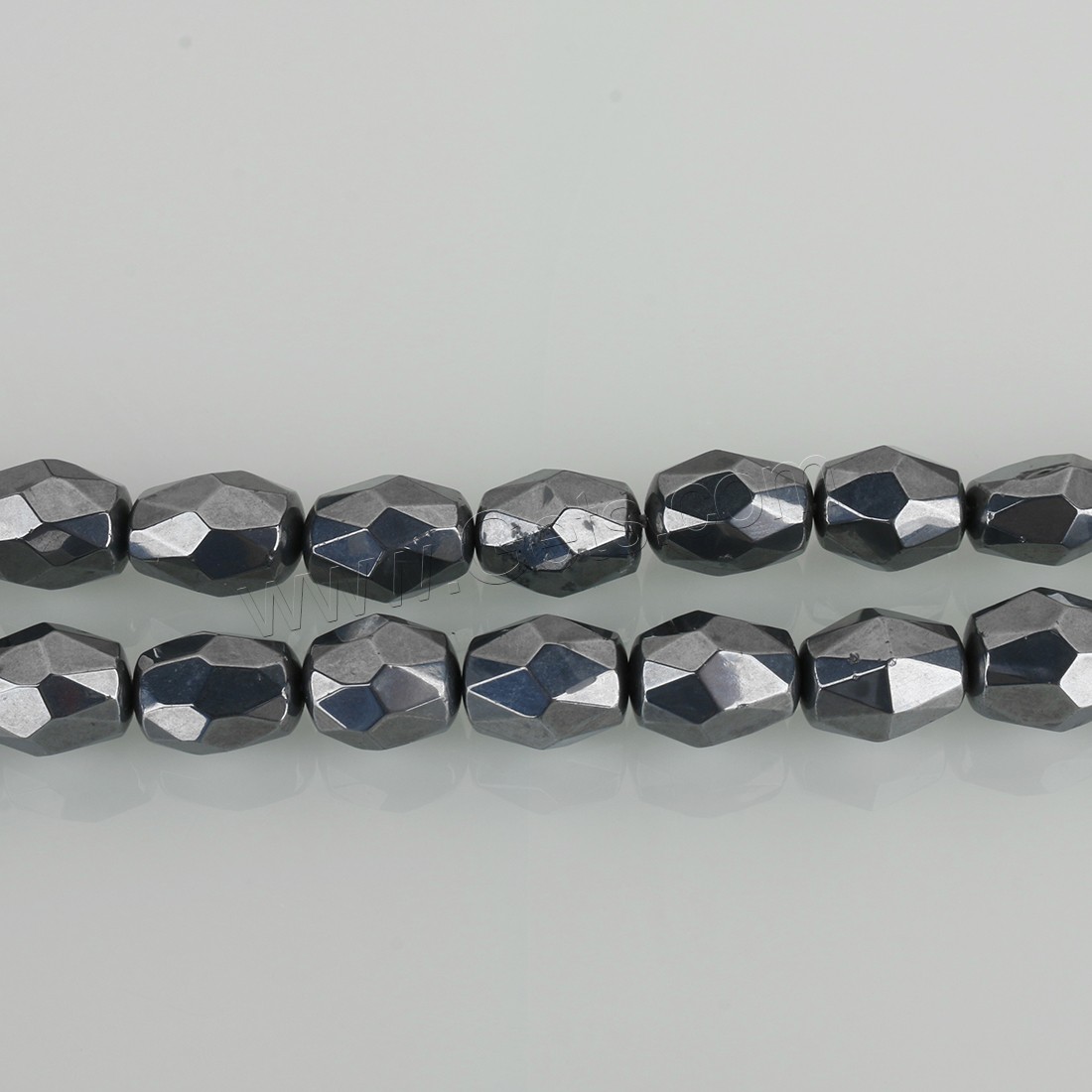 Титан-магнит Бусины, разный размер для выбора, серебряный, отверстие:Приблизительно 1.5mm, длина:Приблизительно 15.5 дюймовый, продается Strand