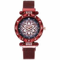 Bracelets de montre pour femmes, alliage de zinc, avec verre, mouvement chinoise, Placage, sans imperméable à l’eau & avec strass, plus de couleurs à choisir Environ 14.1 pouce, Vendu par PC