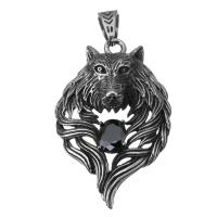 Stainless Steel Animal Pendants, fashion jewelry & blacken Approx 