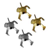 Stainless Steel Earring Stud Component, plated 