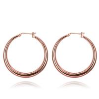 Zinc Alloy Hoop Earring, plated, fashion jewelry & for woman nickel, lead & cadmium free 