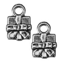 Zinc Alloy Jewelry Pendants, gift shape, fashion jewelry, silver color Approx 2mm 