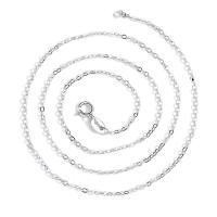 metal Collar de cadena, chapado, Joyería & diverso tamaño para la opción, Vendido por Sarta