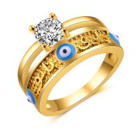 Brass Finger Ring, fashion jewelry & for woman 