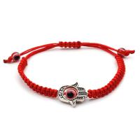 Fashion Zinc Alloy Bracelets, fashion jewelry & for woman, red 8mm 