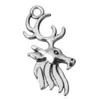 Zinc Alloy Animal Pendants, fashion jewelry, silver color Approx 2mm 