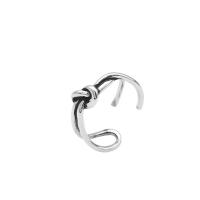 Brass Finger Ring, fashion jewelry & for woman, silver color, 48-54mm 