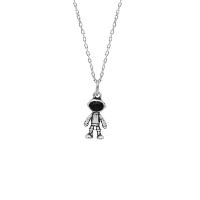 Латунное Ожерелье Горного Хрусталя, Латунь, ювелирные изделия моды & Женский & со стразами, серебряный, 14mm, продается Strand