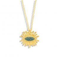 Rhinestone Zinc Alloy Necklace, plated, fashion jewelry & with rhinestone Approx 19.09 Inch 