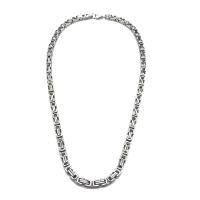Stainless Steel Sweater Chain Necklace, Unisex original color Approx 23.6 Inch 