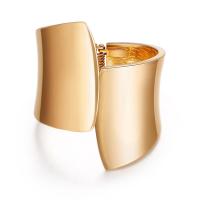 Fashion Zinc Alloy Bangle, fashion jewelry & for woman, golden, 60mm 