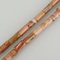 persische Jade Perle, Zylinder, 18-20x10x10mm, Bohrung:ca. 1mm, Länge:ca. 16 ZollInch, ca. 20PCs/Strang, verkauft von Strang