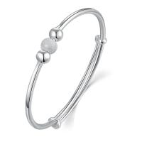 Латунный браслет, Латунь, ювелирные изделия моды, серебряный, продается PC