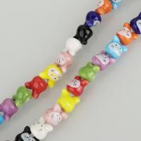Printing Porcelain Beads, Cat Approx 2.5mm Approx 13 Inch, Approx 