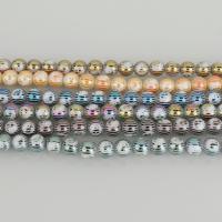 Abalorios de Cristal Murano hecho a mano, Cristal de murano, Esférico, más colores para la opción, 10mm, agujero:aproximado 1mm, longitud:aproximado 15 Inch, aproximado 40PCs/Sarta, Vendido por Sarta