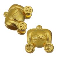 Brass Jewelry Beads, gold color plated, fashion jewelry Approx 4.5mm 