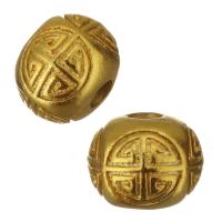 Brass Jewelry Beads, gold color plated, fashion jewelry Approx 4.5mm 