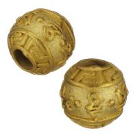 Brass Jewelry Beads, gold color plated, fashion jewelry Approx 2.5mm 
