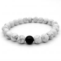 Gemstone Bracelets, Natural Stone, with Elastic Thread, Round, fashion jewelry & Unisex nickel, lead & cadmium free, 8mm 