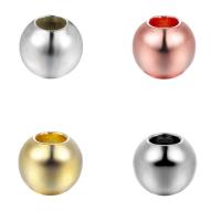Weinlese Messing Perlen, rund, plattiert, DIY & verschiedene Größen vorhanden, keine, verkauft von PC