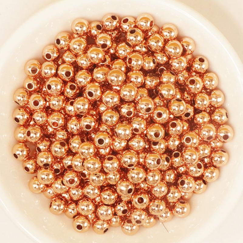 perla de cobre, metal, chapado, Bricolaje & diverso tamaño para la opción, más colores para la opción, Vendido por UD